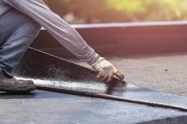 Professional Crawl Space Encapsulation technician working in Pennington, NJ